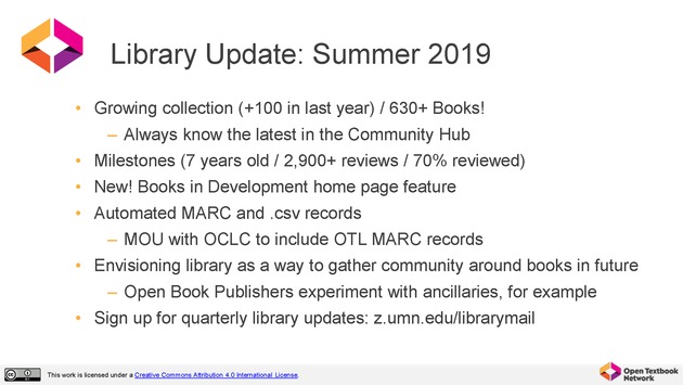 Open Textbook Network Summer Institute 2019 Slides - Friday - Page 43
